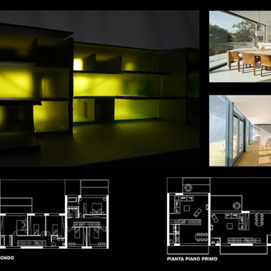 Casa in Linea, Sistema Abitativo, Abitare, Progetto.