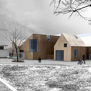 Garden Classroom Music, Competition, Wood, Bolzano.