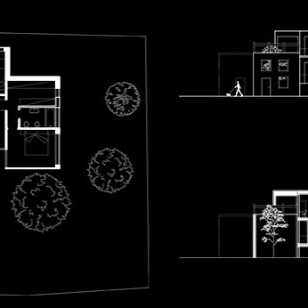 Vecchio + Nuovo, Casa unifamiliare, Restauro, Progetto, Rendering.