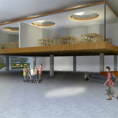 Campus, Concorso Internazionale, Rendering, Progetto.
