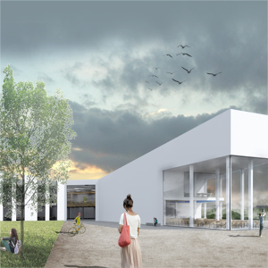 Campus, International Competition, Rendering, Project.