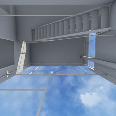 Casa di Luce, Progetto, Vetrate, Luce,