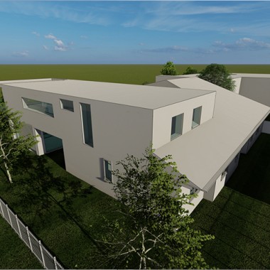 Estensione Sospesa, Casa, Progetto, Vetrate, Luce,