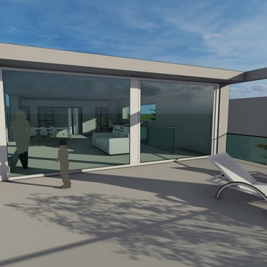 Estensione Sospesa, Casa, Progetto, Vetrate, Luce,
